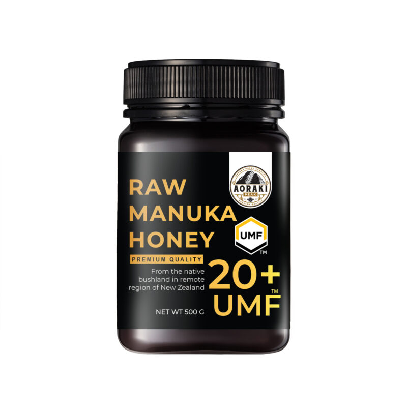 Aoraki Peak Raw Manuka Honey UMF 20+, 500g