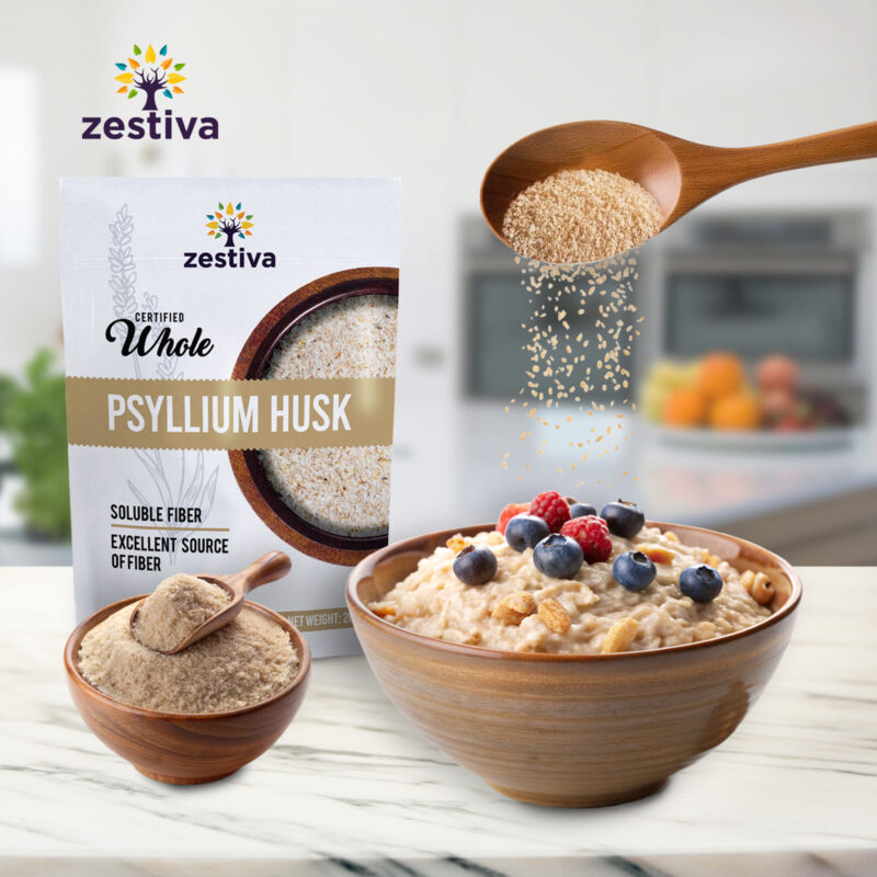 Zestiva Whole Psyllium Husk, 200g - Image 3