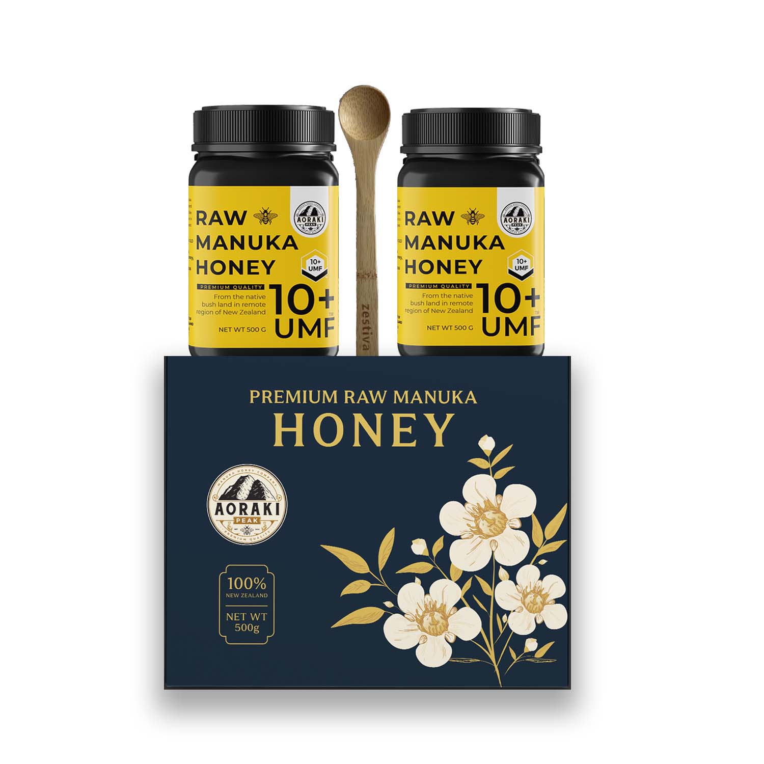 UMF10+ Manuka Honey Gift Set, Blue
