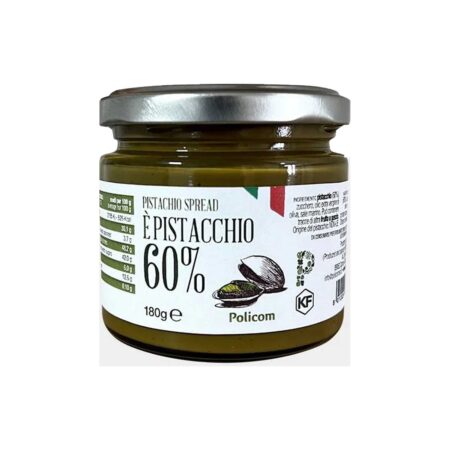 È Italian Pistachio Spread 60% Pistachio | Premium Pistachio Cream | Made in Italy | 180g