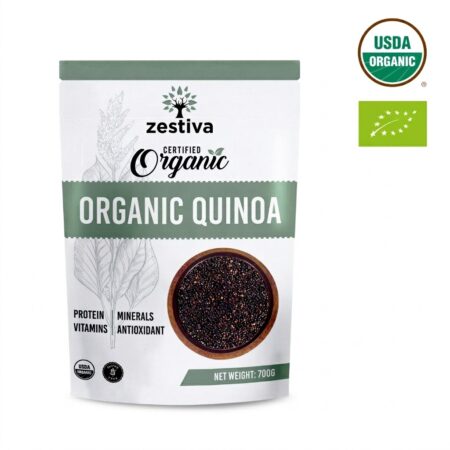 Zestiva Organic Black Quinoa. 700g
